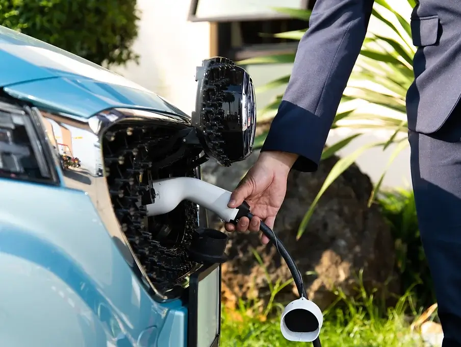 Borne de recharge véhicule électrique