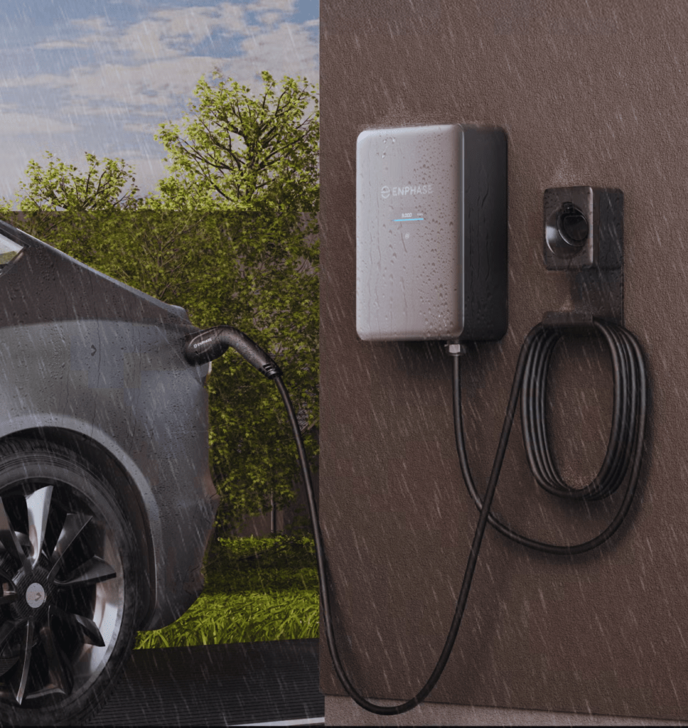 Borne Enphase IQ EV Charger 2 résistante aux intempéries