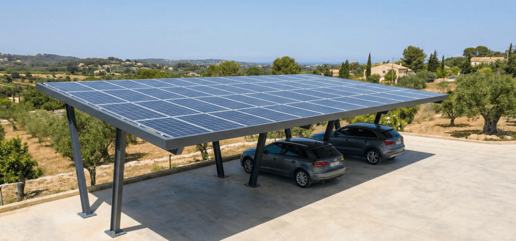 carport solaire parking